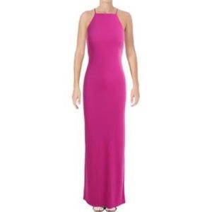 Ralph Lauren Inzana Womens Halter Sleeveless Evening Dress Size 8